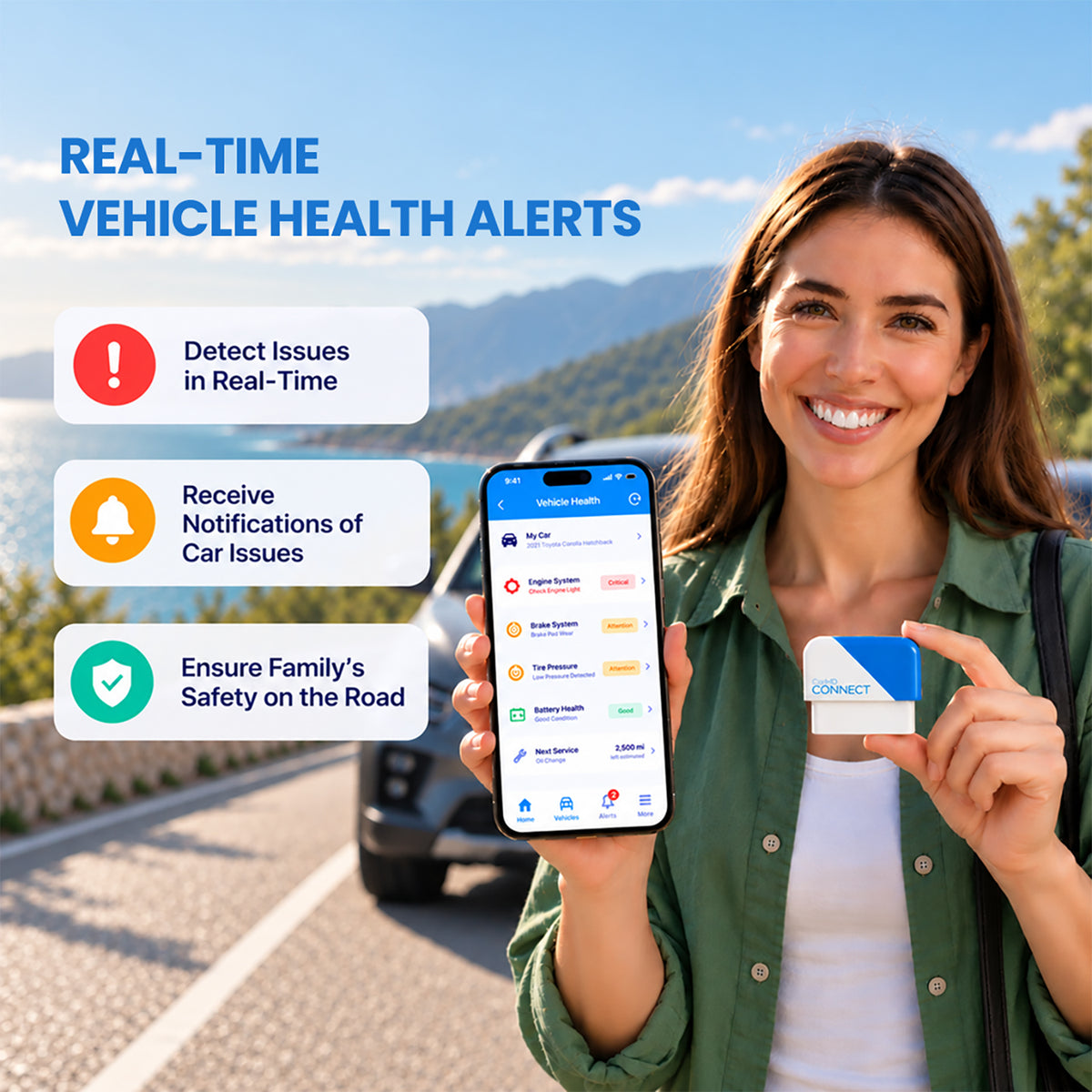 CarMD® Connect Device and Companion App